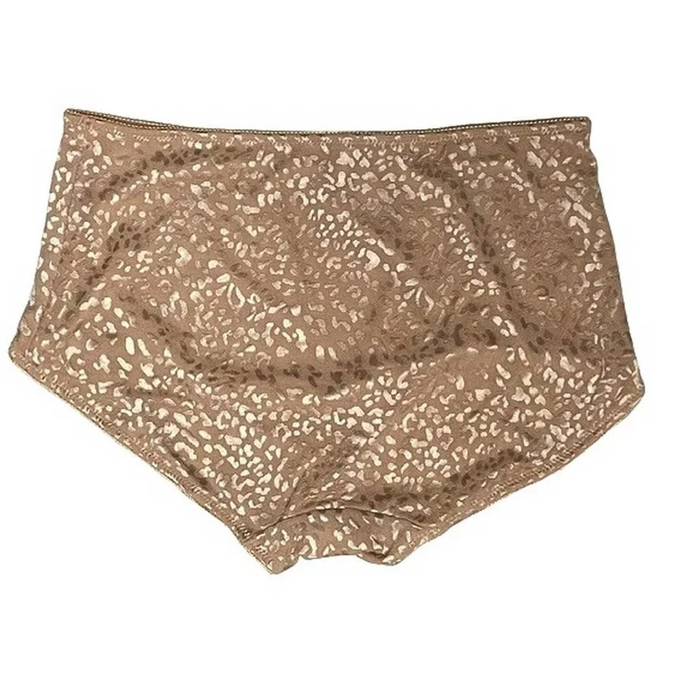 Rhonda Shear Jacquard Smoothing Brief 2 Pack 2X - Picture 7 of 7